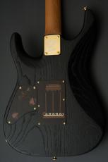 T's DST-Pro 24 5A Flame Maple -Vintage Honey Burst / Steps Black Matt Back-_8
