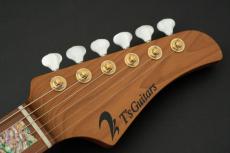 T's DST Pro 24 w/Anodized Gold,Abalone Block PG -Steps White Mat-_6