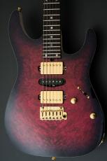 T's DST-Pro 24 5A Waterfall Burl Maple -Purple Burst / Steps White Matt Back-_3