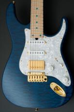 T's DST-Classic 24 w/Master Grade Quilt Maple -Trans Blue- #033059_3