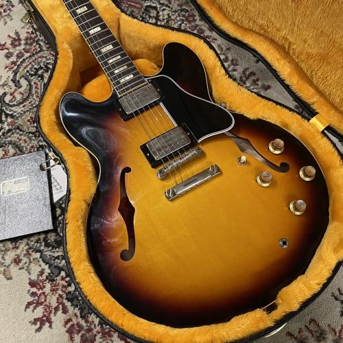 Gibson 【軽量良指板!】1964 ES-335 Reissue VOS Vintage Burst s/n 140914【セカンド品】【Gibson Expo 出展品】
