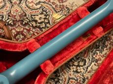 Gibson Demo Guitar Mod Collection ES-335 Small Block Inlay Metallic Cyan Satin Gold HW _7