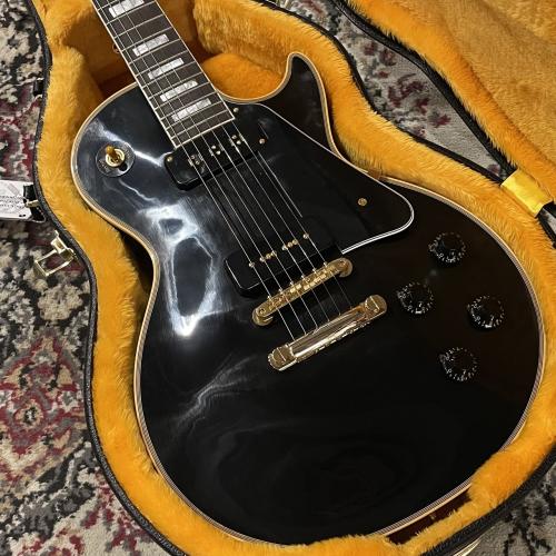 Gibson 【良バランス!】1954 Les Paul Custom Staple Pickup Reissue VOS Ebony (#45158) ≒3.98kg