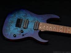 Ibanez RG7421PB 7-string [Sapphire Blue Flat]_4