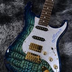 momose MC-MV-BC-'21WSE-F TAMO/NJ NBL-B (Noble Blue Burst) -One Day Guitar Show 2021-【中古品】【日本製】