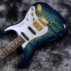 momose MC-MV-BC-'21WSE-F TAMO/NJ NBL-B (Noble Blue Burst) -One Day Guitar Show 2021-【中古品】【日本製】_8