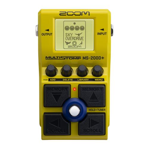 ZOOM MS-200D+ 【200種の歪みモデル搭載】