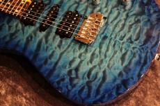 Koca Guitars Custom Order Light DC 5A Quilt Maple Top/Ash Back/Roasted Flame Maple Neck/Pale Moon Ebony FB BBBB_4