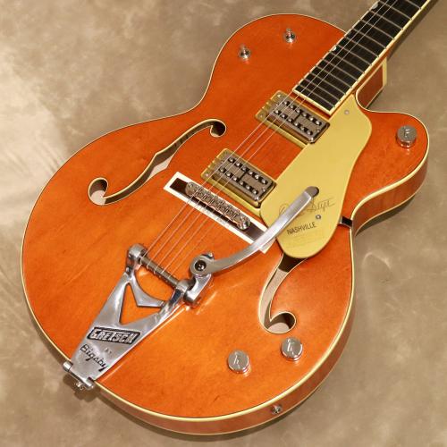 Gretsch G6120T-BSSMK Brian Setzer Signature Nashville Hollow Body '59 "Smoke" with Bigsby, Smoke Orange
