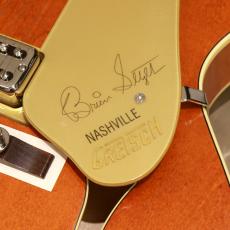 Gretsch G6120T-BSSMK Brian Setzer Signature Nashville Hollow Body '59 "Smoke" with Bigsby, Smoke Orange_9