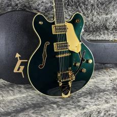 Gretsch Broadkaster LX Center Block with String-Thru Bigsby and Gold Hardware Cadillac Green