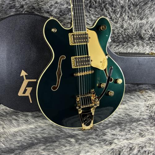 Gretsch Broadkaster LX Center Block with String-Thru Bigsby and Gold Hardware Cadillac Green