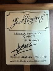 Jose Ramirez [ホセ・ラミレス] 【超美麗中古品!!!】 Sencilla 140 Anos Clasica  C  杉×ローズウッド 2023年製【最大48回無金利】_4