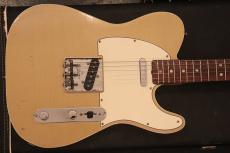 Fender 1967 Custom Telecaster "Original Firemist Gold Metallic with White Binding Body"_3