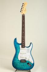 Fender 2024 Collection Made in Japan Hybrid II Stratocaster RW Quilt Aquamarine【S/N JD24031062 】_2