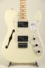 Fender Made in Japan Traditional 70s Telecaster Thinline MN Olympic White【S/N JD25009528】