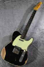 Fender Custom Shop 1960 Telecaster Custom Heavy Relic Black #CZ585761【3.47kg】_4