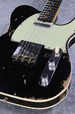 Fender Custom Shop 1960 Telecaster Custom Heavy Relic Black #CZ585761【3.47kg】_9