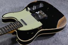 Fender Custom Shop 1960 Telecaster Custom Heavy Relic Black #CZ585761【3.47kg】_11