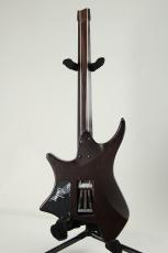 strandberg Boden J6 Custom Tremolo Spalted Maple Top  Rosewood Neck Trans Black 2021_4