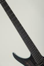 strandberg Boden J6 Custom Tremolo Spalted Maple Top  Rosewood Neck Trans Black 2021_5