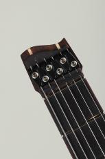 strandberg Boden J6 Custom Tremolo Spalted Maple Top  Rosewood Neck Trans Black 2021_7