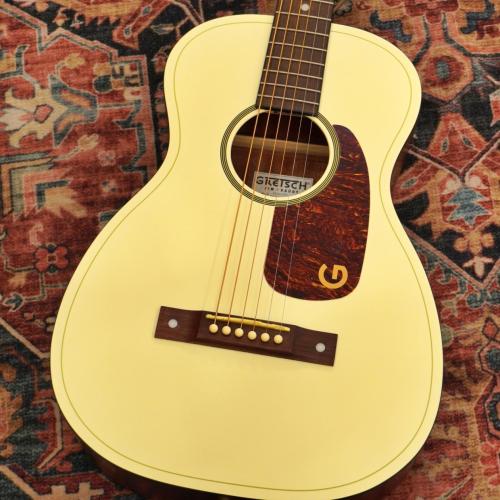 Gretsch Jim Dandy Parlor LTD, Walnut Fingerboard, Tortoise Pickguard, Vintage White