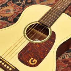 Gretsch Jim Dandy Parlor LTD, Walnut Fingerboard, Tortoise Pickguard, Vintage White_4