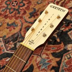 Gretsch Jim Dandy Parlor LTD, Walnut Fingerboard, Tortoise Pickguard, Vintage White_6