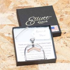 Elliott Capos Elliott Banjo Capo Polished Finish/Top Bar 35.5mm/Flat (B600H)_2