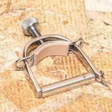 Elliott Capos Elliott Elite Banjo Capo Polished Finish/Top Bar 35.5mm/Flat  (B400PB)