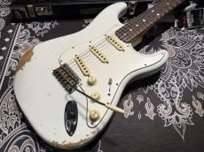 Fender Custom Shop Fender Custom Shop 1969 Heavy Relic Stratocaster RW / Olympic White_3