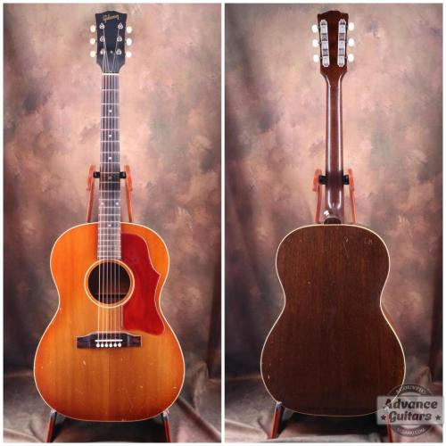 Gibson 1966年製 LG-1 Cherry Sunburst