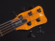 Warwick Pro Series Streamette Bolt-On 5st "Limited Edition 2022" Special Amber Transparent Satin【浜松の楽器店 SONIX】【全国どこでも送料無料】_3