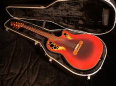 Ovation Super Adamas 1587-2【人気のレッド 最高峰スーパーアダマス チョイ訳ありの為お買い得価格でのご提供!演奏性やサウンド重視の方にオススメです!】_3