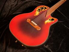 Ovation Super Adamas 1587-2【人気のレッド 最高峰スーパーアダマス チョイ訳ありの為お買い得価格でのご提供!演奏性やサウンド重視の方にオススメです!】_4