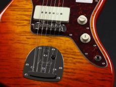 Fender 2024 Collection Made in Japan Hybrid II Jazzmaster Maple Fingerboard ~Flame Sunset Orange Transparent~_6