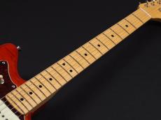 Fender 2024 Collection Made in Japan Hybrid II Jazzmaster Maple Fingerboard ~Flame Sunset Orange Transparent~_8