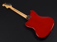 Fender 2024 Collection Made in Japan Hybrid II Jazzmaster Maple Fingerboard ~Flame Sunset Orange Transparent~_12