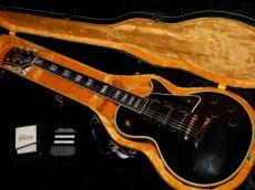 Gibson Custom Shop Historic Collection 1957 Les Paul Custom Reissue Ebony 3-Pickup VOS : Ebony