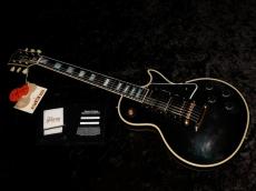 Gibson Custom Shop Historic Collection 1957 Les Paul Custom Reissue Ebony 3-Pickup VOS : Ebony_3