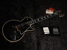 Gibson Custom Shop Historic Collection 1957 Les Paul Custom Reissue Ebony 3-Pickup VOS : Ebony_6