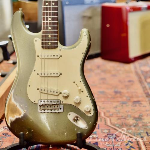 LsL Instruments 2015 Saticoy Rose Custom "Heavy Aged" (Aged Charcoal Frost Metallic)