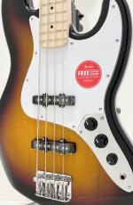 Squier Affinity Series Jazz Bass, Maple Fingerboard, White Pickguard / 3-Color Sunburst_3