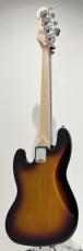 Squier Affinity Series Jazz Bass, Maple Fingerboard, White Pickguard / 3-Color Sunburst_7