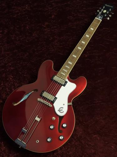 Epiphone Riviera "Frequensator Tailpiece" Sparkling Burgundy【打倒夏バテ!健康促進セール!】