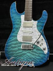 Varita U.S. Soltar HSH Exclusive TSUYOSHI KON Model 2019 Aqua Blue Sunburst /M-Head 3.80kg Near-Mint "Killer Quilt"_2