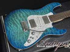Varita U.S. Soltar HSH Exclusive TSUYOSHI KON Model 2019 Aqua Blue Sunburst /M-Head 3.80kg Near-Mint "Killer Quilt"_4