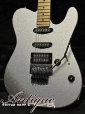 ESP Custom Order TE FRT CTM 2001 Royal Silver Sparkle /Ash /H-Maple w/Junction-SS & FK P.U "One Of Kind"_2