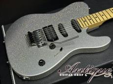 ESP Custom Order TE FRT CTM 2001 Royal Silver Sparkle /Ash /H-Maple w/Junction-SS & FK P.U "One Of Kind"_4
